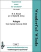 Adagio from Clarinet Concerto K.622 Flute Quartet cover